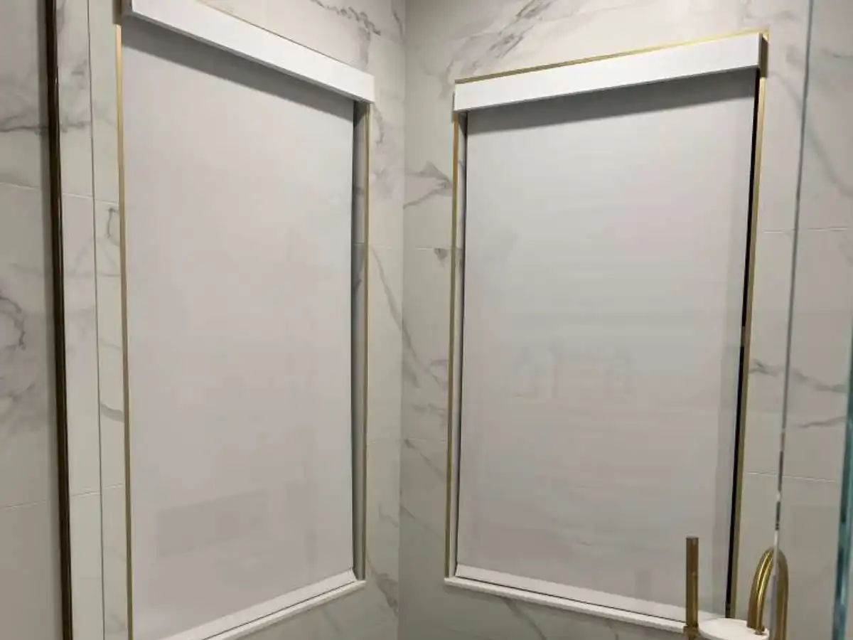Voice-controlled smart shades in a Sunrise smart home